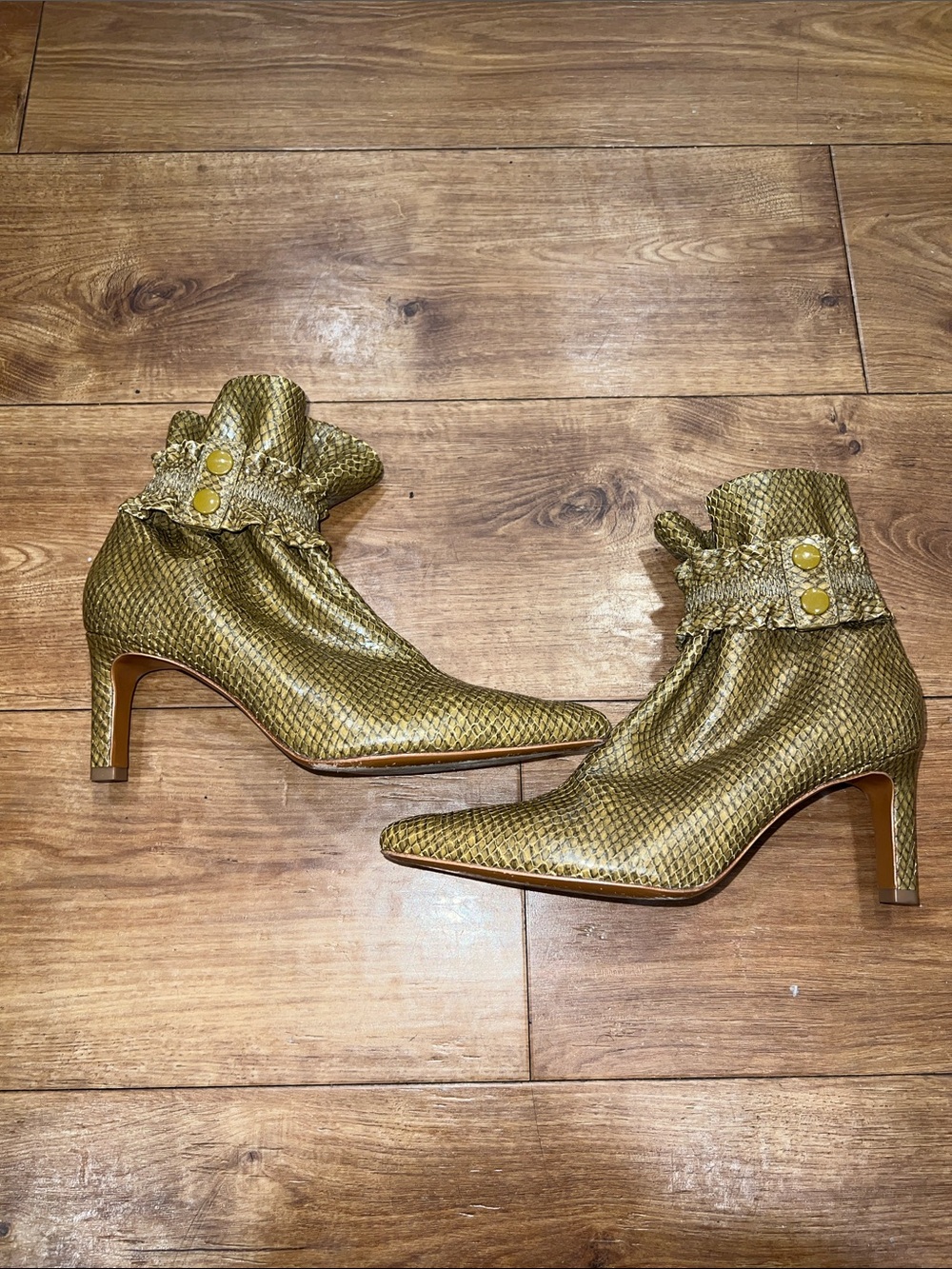 Zimmermann Snakeskin Ankle Boots Size 38
